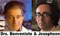 [Benveniste & Josephson]